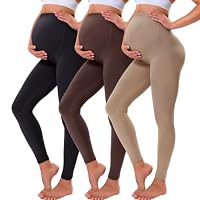VALANDY Creamlush Over Bump Maternity Leggings for Women