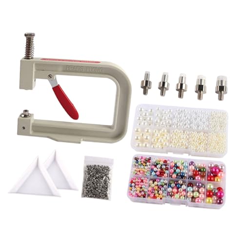 Machine à Riveter Et Perles Manuelle Fixation Précise et Sans Effort pour Textile - 2