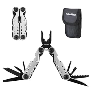 ValueMax Multifunctionele Tang, 13-in-1 Mini-Multitool, Multifunctioneel Gereedschap met Tang, Mes, Campingaccessoires, Opvouwbaar Multitool voor Reparaties en Wandelen
