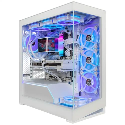Image of CLX Horus Gaming PC - Intel Core Ultra 9 285K 3.7GHz, GeForce RTX 5080, 4TB NVMe M.2 SSD, 192GB DDR5 RGB Memory, 360mm AIO, WiFi, Windows 11 Home, White