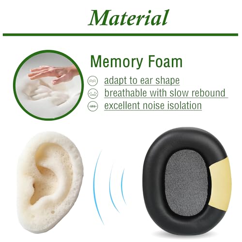 WH-1000XM6 Almohadillas de Repuesto Compatibles con Auriculares Sony WH-1000XM6 Forro de Almohadilla con Cuero de Proteína miniatura 3