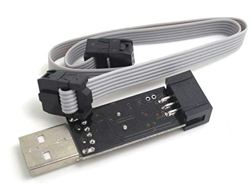 DollaTek USBASP USBISP AVR Programmatore USBasp_H6 | Per Microcontrollori Atmel, Supporto Win7/Win10/Linux, Cavo Incluso - 2