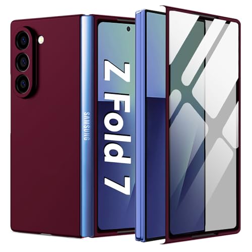 Coque Samsung Z Fold 7 fine anti-choc qui résiste au jaunissement du temps