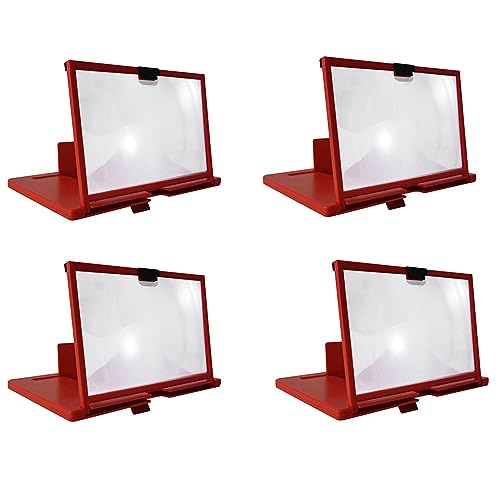 Loupe d'écran de téléphone portable pour soulager la fatigue visuelle 12" 3D