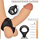 AMZII 4er Sex Toyset Herren Penisring Cockring,3 Cockringe Extrem Silikon & Hodenringe für den Mann,Hodenstrecker Ballstretcher,Penis Ring Penis Sleeve Penismanschetten,Sex Spielzeug für Männer (A)