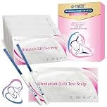 50 Pieces Ovulation Test Strips, Easy Home Ovulation Tests, One Step Ovulation Strips 20miu/ml Test, Rapid Detection Pregnancy Test, Highly Sensitive, Accurate Results