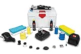 drehzahlsensor Gewicht: 470gr ohne Akku Rupes HR81M/DLX iBrid Nano Poliermaschine Kurzhlals 8cm Deluxe Kit