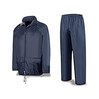 Marke 188-taiam Regenanzug Ingenieur Nylon blau M