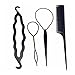 Produktbild Frcolor Haar Styling Set Frisurenhilfe Haar Twist Haarknoten mit Haarkamm
