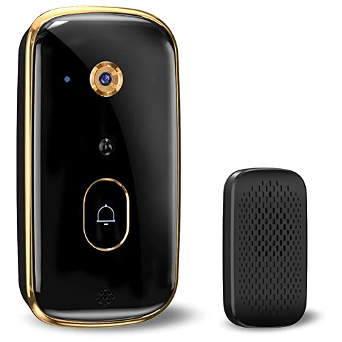 OWLEEN Câmera WiFi 2,4 G, sensor de movimento, áudio bidirecional, visão noturna, tela ao , compatív