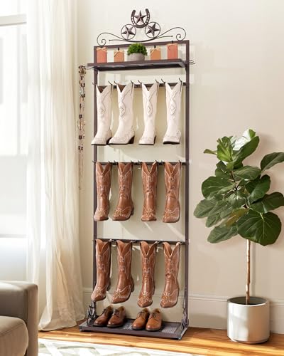 Western Boot Rack for 6 Pairs, 74