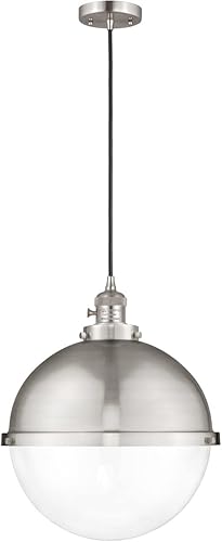 Innovations 201CSW-SN-HFS-122-SN-LED - Colgante de 1 luz, níquel satinado cepillado