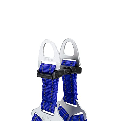 Excellent Elite Spanker No Pull Dog Harness Adjustable Nylon Step-In Easy Pet Vest Chest Strap With Reflective And Leash Ring For Small Medium Large Breed Dogs Training Walking(Blue-S) #TOP4