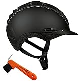 Sportart: Reitsport Casco Reithelm Mistrall-2 schwarz floral S-M (55-57cm) + Hufkratzer Reiterladen24