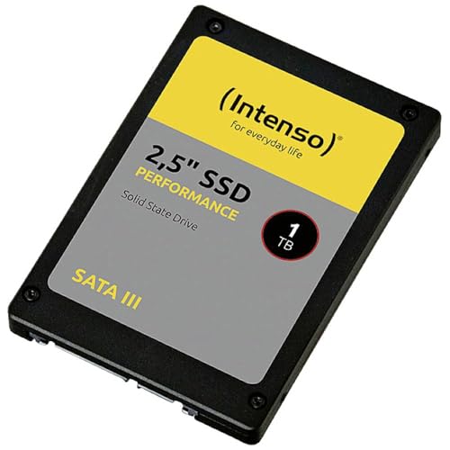 Intenso Interne 2 5 SSD SATA III Performance 1 TB 550 MB/Sekunden Schwarz Festkörper-Laufwerk