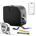 Phomemo Label Maker, Upgraded P12 Bluetooth Label Maker Machine with Tape, Supports label, Satin Ribbon & Iron-On Name Labels, Mini Label Maker for Home, Office, Kitchen, Garden & Gift, iOS & Android