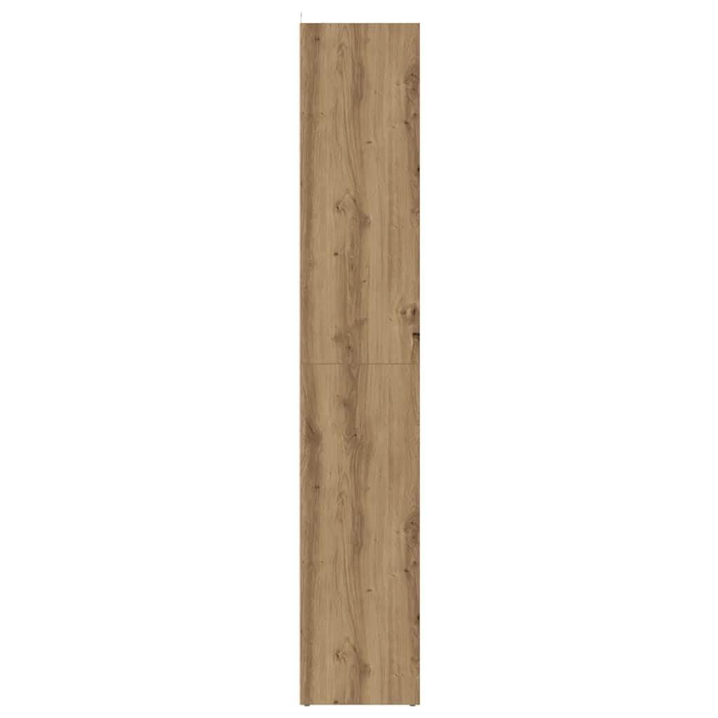Generisch Bücherregal Artisan-Eiche 36x30x171 cm Holzwerkstoff,Möbel,Regalsysteme,Bücherregale Bücherschränke-856047