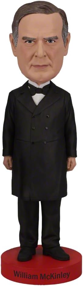 Royal Bobbles William Mckinley Collectible Bobblehead Statue