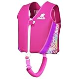 Chaleco Flotador Bebe y Niño de Neopreno, Grestar Chaleco Piscina Bebe 2 a 6 Años 15-30 kg, Chaleco Flotador Infantil con 8 Paneles de Flotación Extraíbles, Triple Seguridad, Correa Ajustable