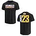 Majestic Lebron James Los Angeles Lakers #23 Men's Vertical Player T-Shirt