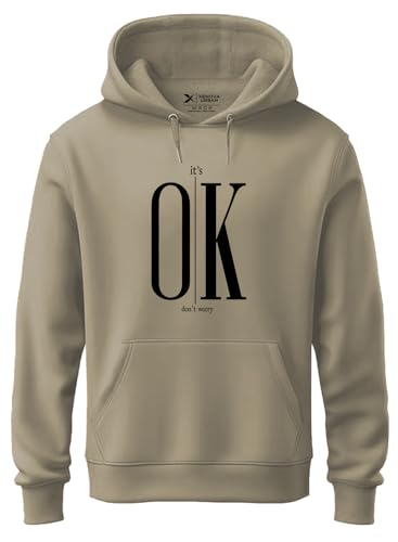 Image of XENOVAURBAN Hoodie for Men /Women | Unisex fit Cotton Fleece Hooded Sweatshirt - OK1