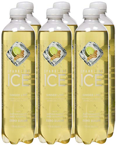 Image of SPARKLING ICE Sparkling Water Plastic Bottle, 16571953381, Ginger Lime, 17 Ounce