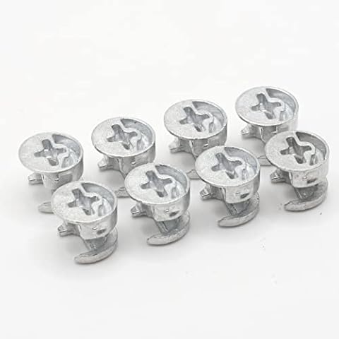 ReplacementScrews Eccentric Cam Lock Nuts Compatible with IKEA Part 106720 (Pack of 8) Cover