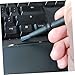 Anneome 1set Static Keyboard Cleaning Brush Set Multi-Function Dust Removal Tool for Electronics Use for Hard Reach Spaces Black