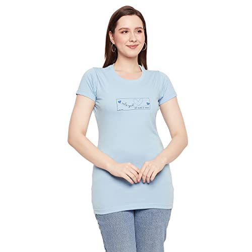 Image of Orewa Women by OKANE Women's Short Sleeve Printed Regular Fit T-Shirt
