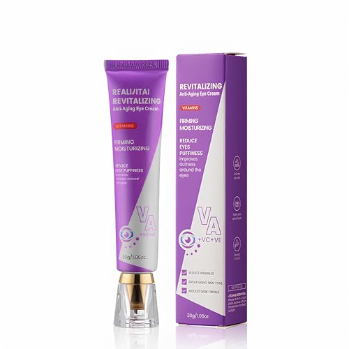 Crema Rassodante Contorno Occhi Antirughe, Anti-età Riparatrice Eye Cream per