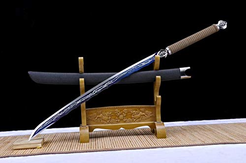 Loongsword Broadsword,Hunting Knife,High Carbon Steel Blade,Full Tang,Chinese Sword #TOP2