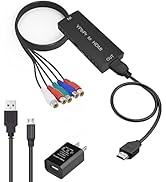 LVY YPbPr to HDMI 1080P Component to HDMI Converter Scaler YPbPr to HDMI Converter Video Converte...
