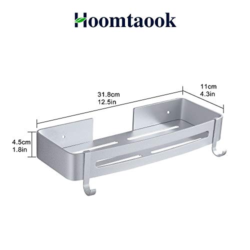 Hoomtaook douchebak zonder boren Douchebakplank spijkervrij geen beschadigingen, aluminium oppervlak roestvrijstalen… - Image 5