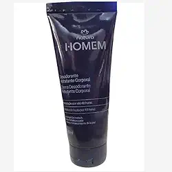 Desodorante Hidratante Corporal Natura Homem, 100ml, Hidratação Imediata