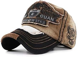Sponsored You’re seeing this ad based on the product’s relevance to your search query.Learn more about this advertisement PDTXCLS HlpiAMok Hua Yang Baseball Cap Men's Distressed Snapback Outdoor Baseball Cap Hat Retro, brown