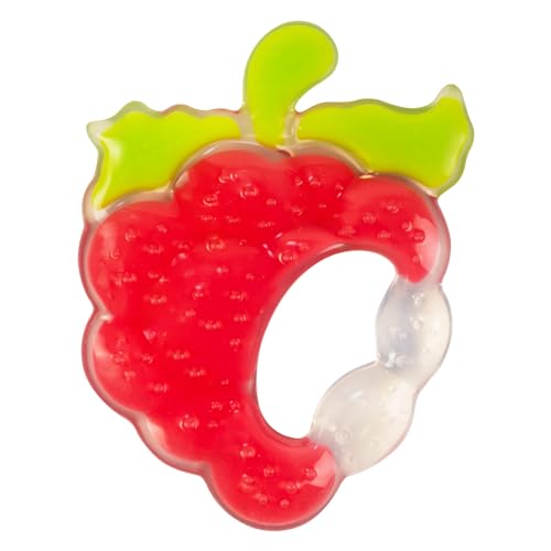 Image of Mee Mee Multi-Textured Soft Silicone Teether, PinkGreen