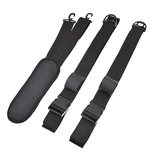 Enjovdery Alça de transporte de caiaque para prancha de surfe – alças ajustáveis para transporte de