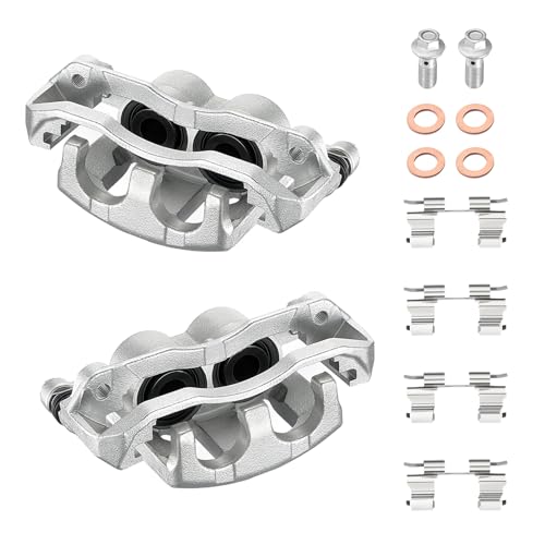 Image of BDFHYK 18-B4994 18-B4995 Front Disc Brake Caliper Assembly Compatible with Ford Explorer /Explorer Sport Trac 2006-2010, Compatible with Mercury Mountaineer 2006-2010, 4.0L 4.6L V6 V8 GAS 2pcs