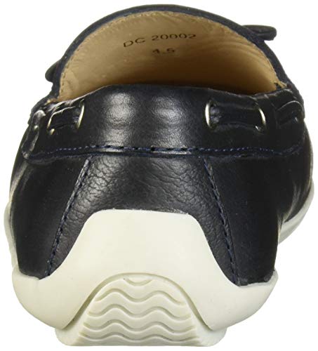 Image of Driver Club USA Kids' Genuine Leather Made in Brazil Nantucket 2.0 Tiebow Driver Loafer