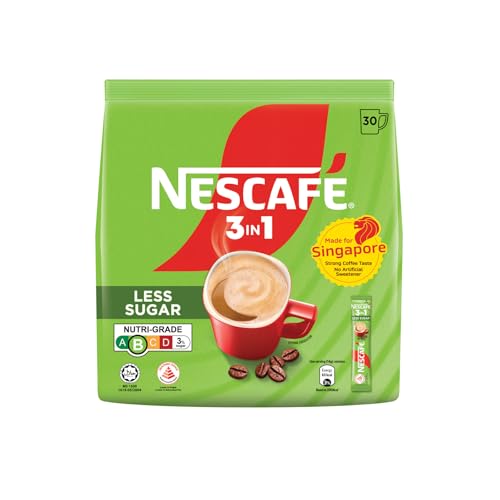 Nescafe 25% Less Sugar 3-In-1 Instant Coffee 30x15g