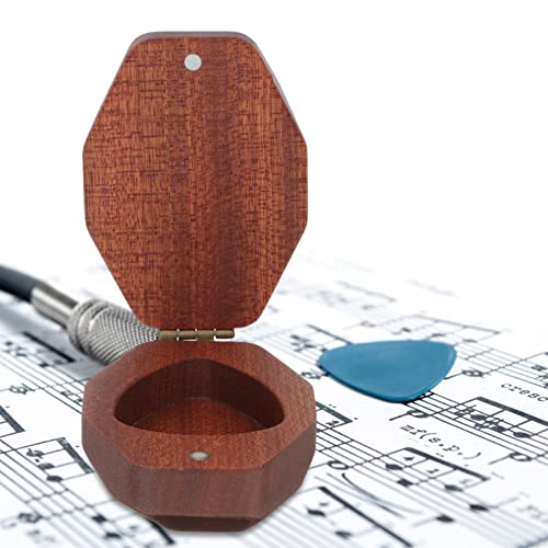 ERINGOGO Porte-Médiators en De Coeur Boîte De Rangement en Palissandre Étui pour Médiator Jazz Pièces De Médiator - Les Beatles, Paul McCartney, John Lennon, RIngo Starr, George Harrison ERINGOGO Porte-Médiators en De Coeur Boîte De Rangement en Palissandre Étui pour Médiator Jazz Pièces De Médiator – Image 5