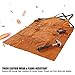 AYJUUFO Leather Welding Apron Heavy-Duty Heat-Resistant Apron with 6 Tool Pockets 37.8