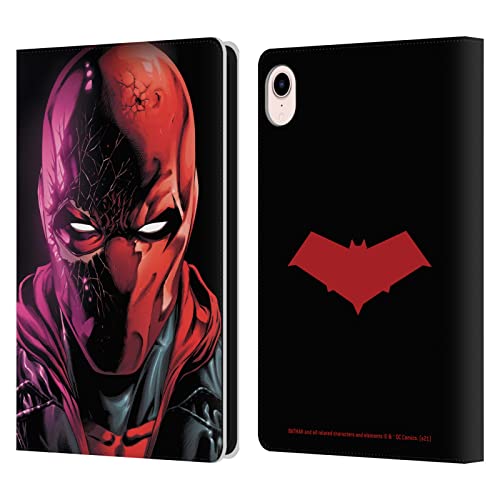Head Case Designs Officially Licensed Batman DC Comics Three Jokers #3 Red Hood Leather Book Wallet Case Cover Compatible with Apple iPad Mini (2021)