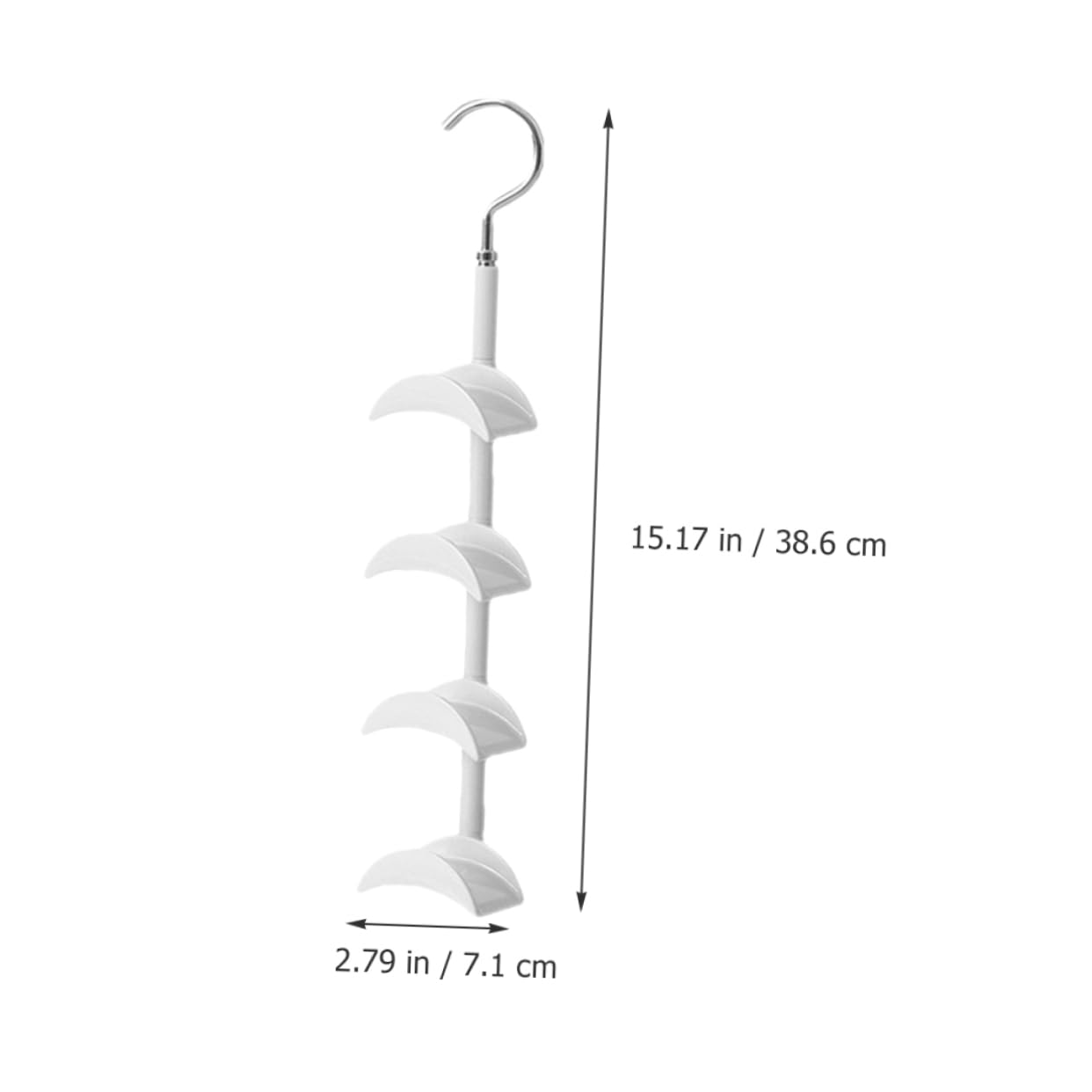 Cabilock 3 Piezas Organizador Colgante Multifuncional para Bolsos y Bufandas con Gancho de Grados para Almacenamiento Armario para Accesorios y Ropa