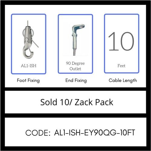 GRIPPLE UL Approved Angel Swivel Female 1/4