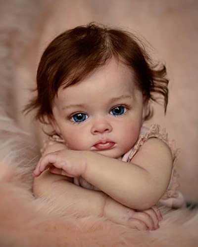 Anano Pink 23 Inch Silicone Baby Doll Reborn Newborn Lifelike Baby Dolls Weighted Real Life Weighted Dolls For 3 Year Olds¡­ #TOP2