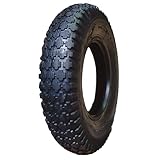 HI-RUN CT1008 Wheelbarrow Tire, 4.80/4.00-8, 4 Ply, Stud