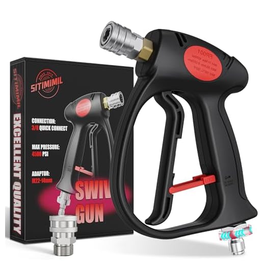 How to use a foam cannon without a pressure washer Swivel Pressure Washer Gun with 4500PSI