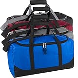 24 Pack Bulk Duffle Bags Wholesale by the Case for Homeless Adult Men, Women, and Sports Teams