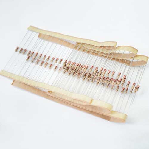 Innfeeltech 100 tabletas 1 / 4w 5% de tolerancia 220 Ohm resistencia a película de carbono DIY proyecto y experimento